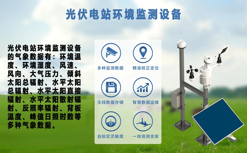 光伏电站环境监测设备：破解发电效率损耗的“隐形调节器”