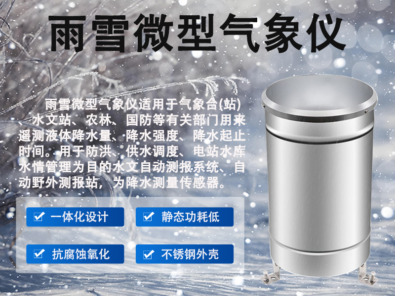 雨雪微型气象仪
